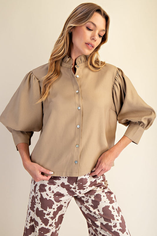 Glam Gold Glitter Shirt