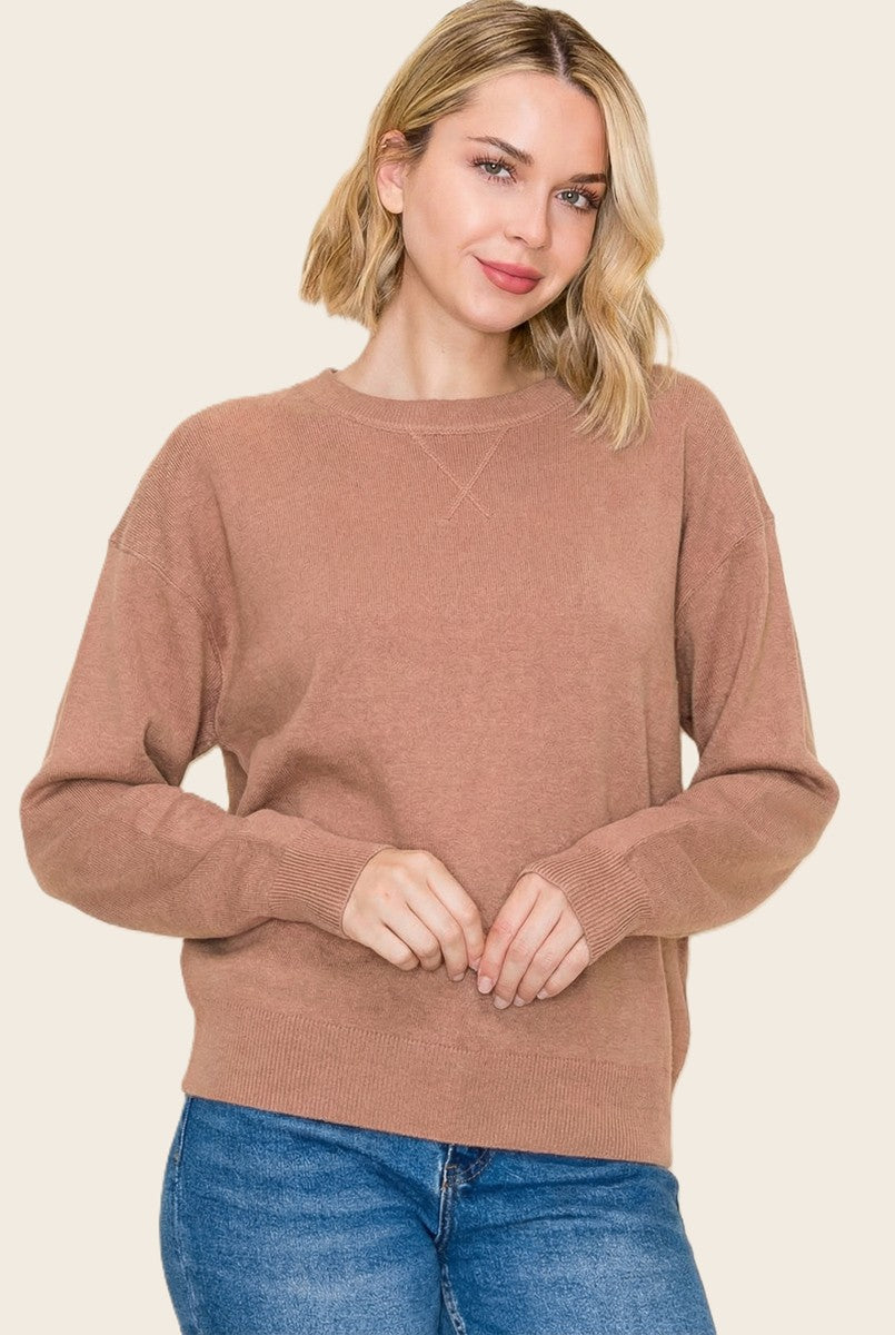 Staccato Light Camel Sweater (55371A)