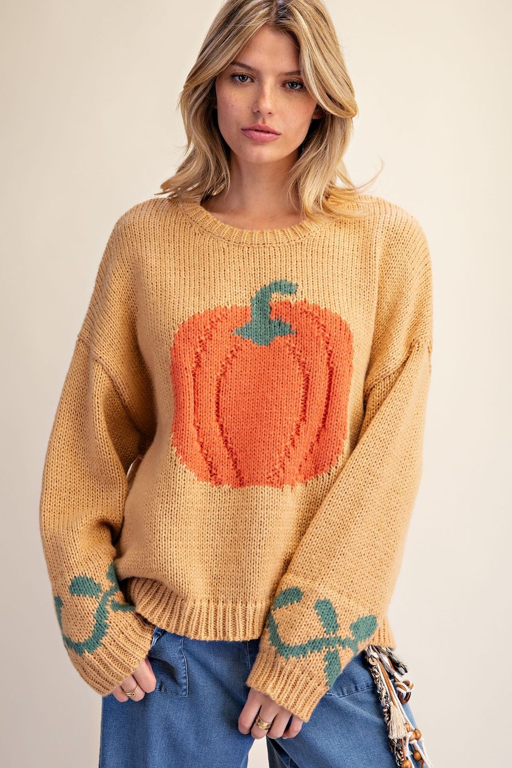 Easel Pumpkin Sweater (ET19181)