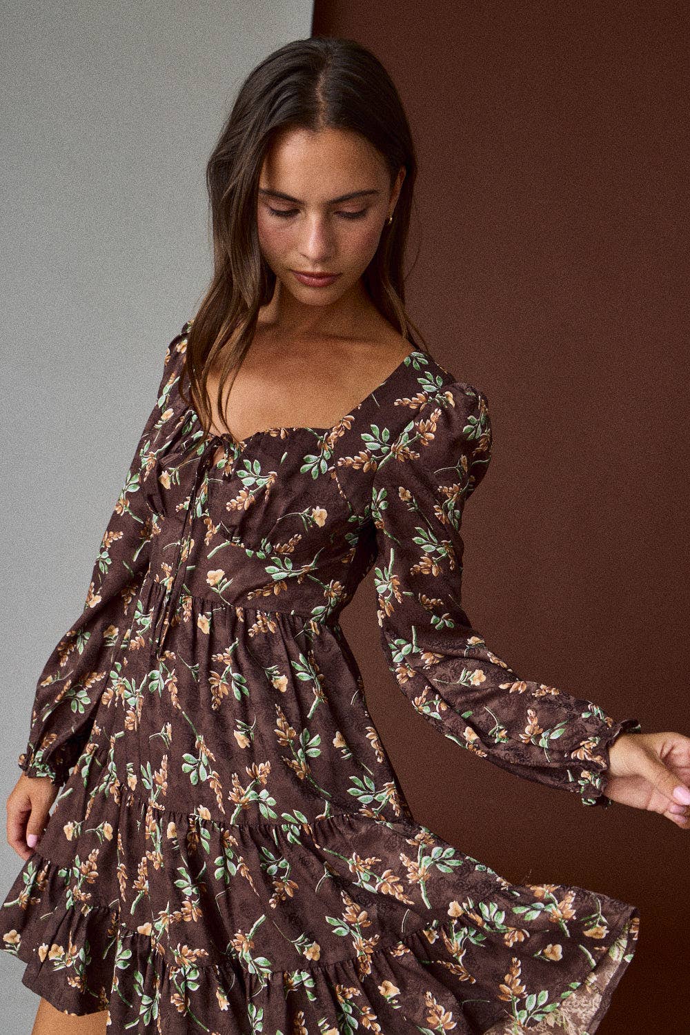 Papermoon FLORAL MINI DRESS