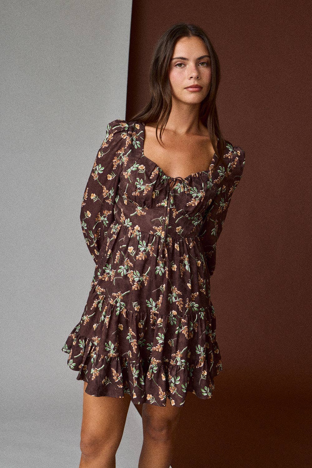Papermoon FLORAL MINI DRESS