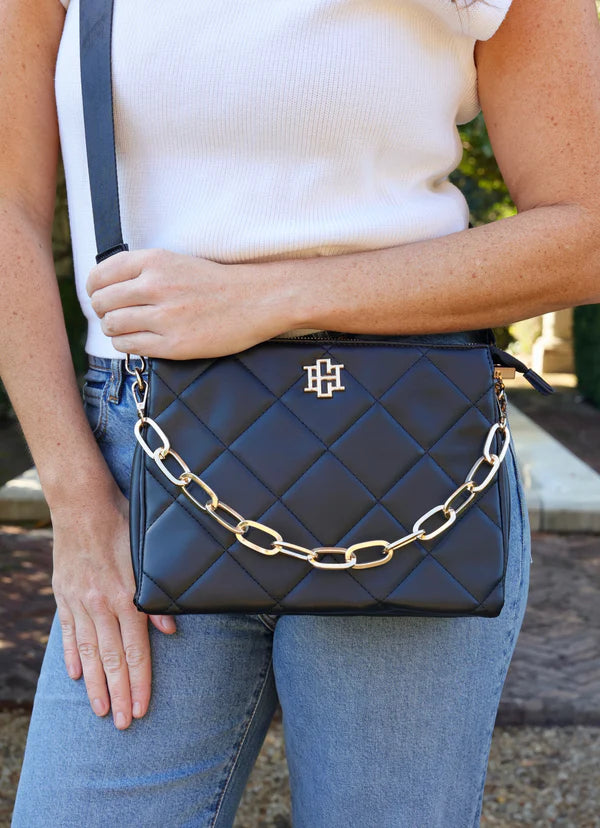 Carolina Hill Ariana Crossbody - Black