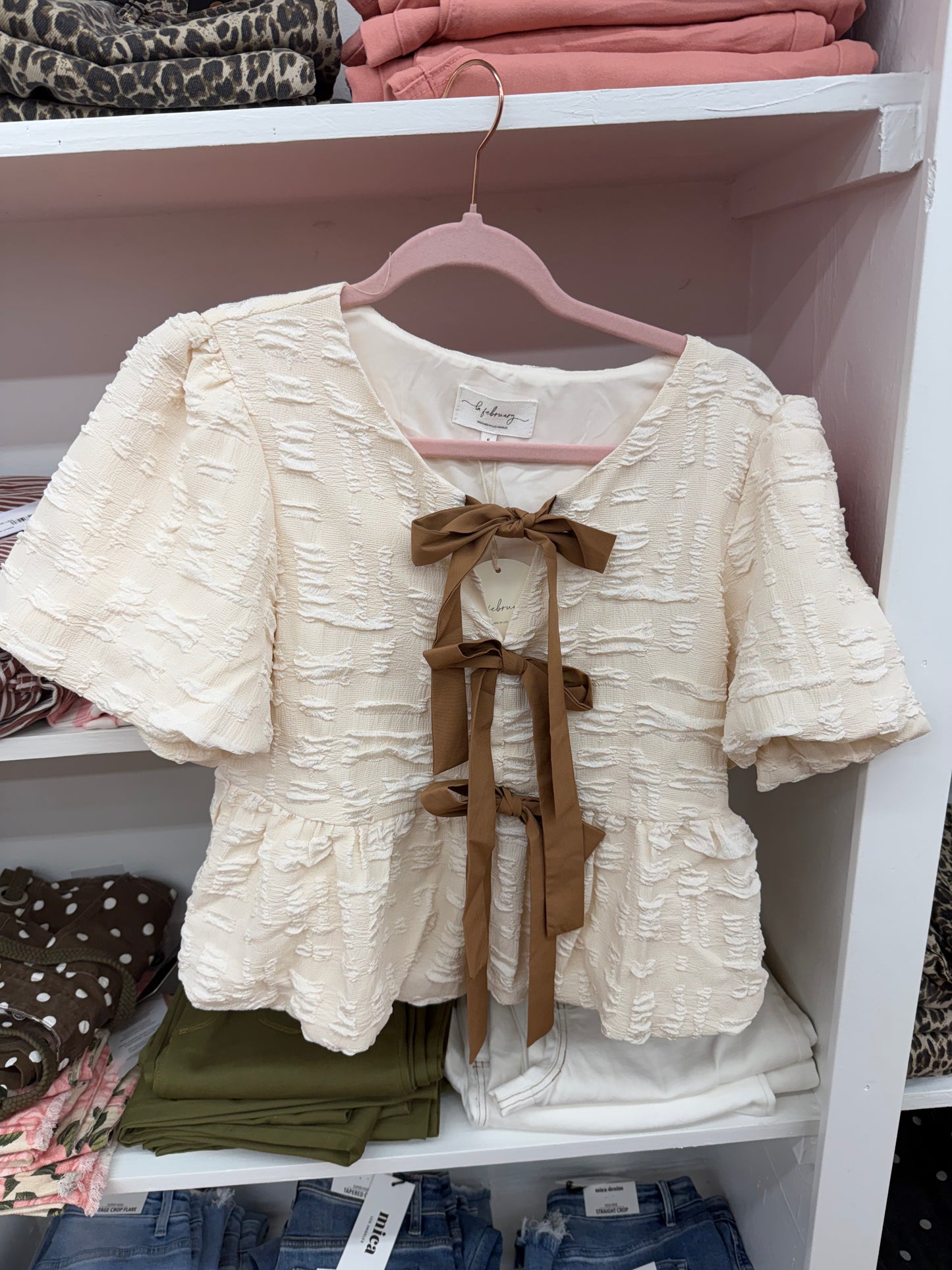 In February Vanilla Top