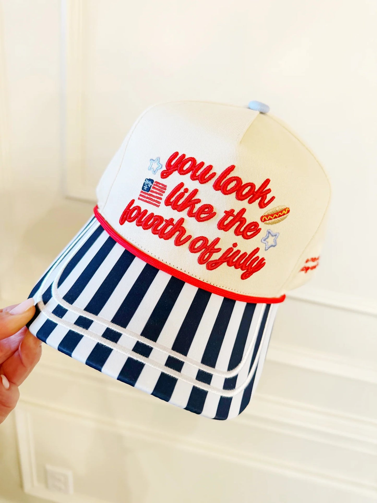 You LOOK like the 4th of July hat