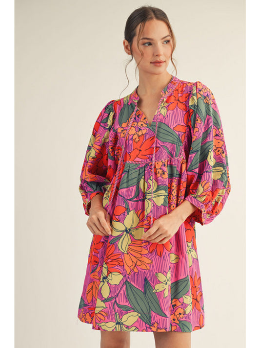 Jodifl Neon Pink Dress