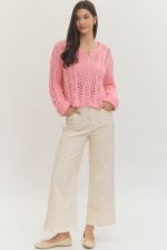 Entro Pink Floral Pants (P29843)