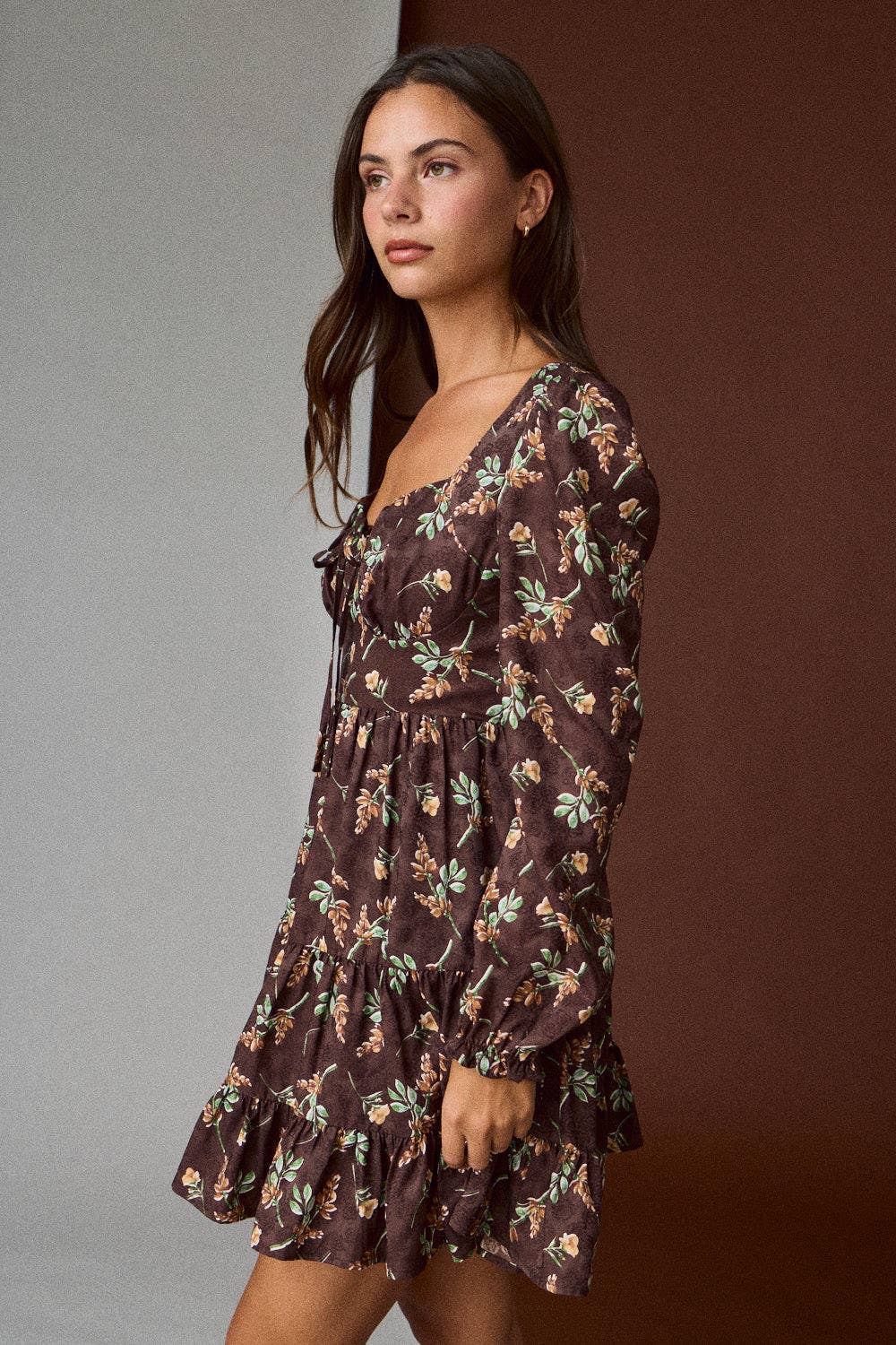Papermoon FLORAL MINI DRESS