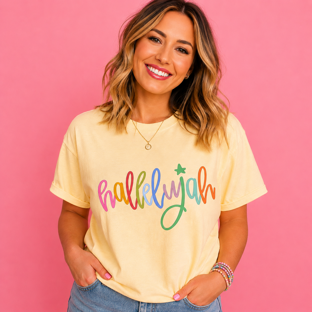 Southern My Sass Hallelujah Comfort Color Tee Shirt