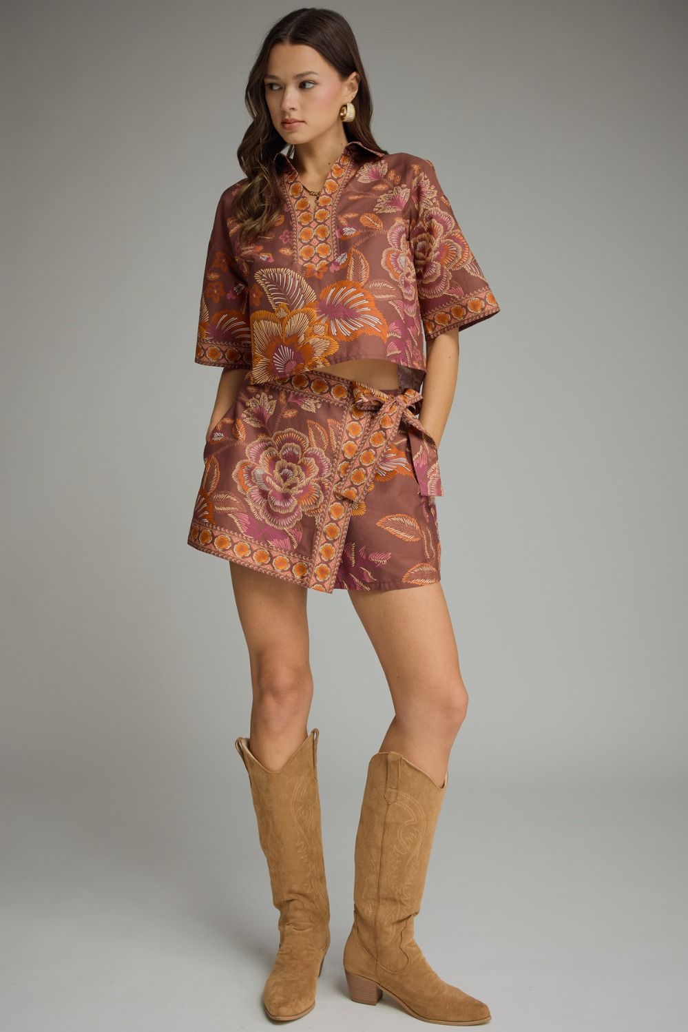 Entro TerraCotta Skort Set (August)