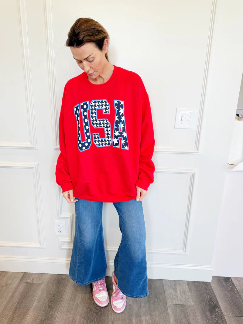 Poppy & Pine USA Sweatshirt