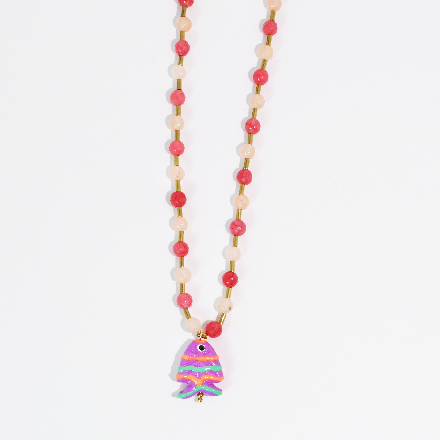 Treasure Jewels Sugar Fish Necklace