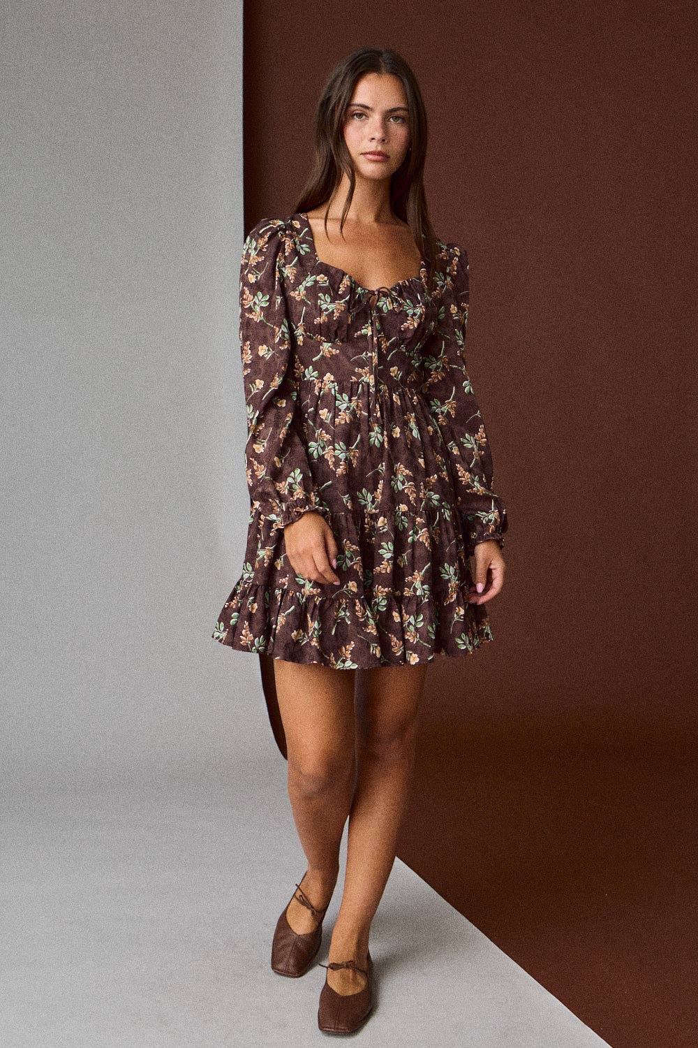 Papermoon FLORAL MINI DRESS
