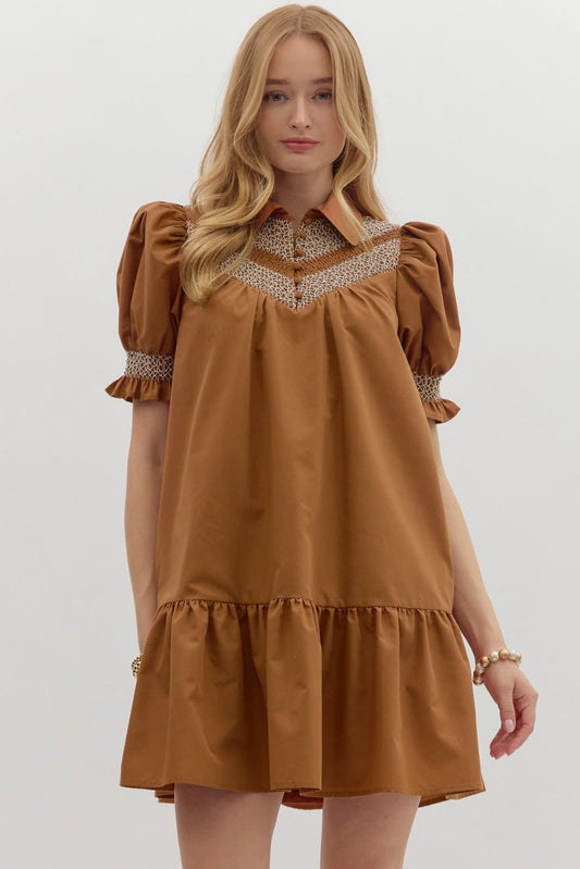 Entro Smocked Dress