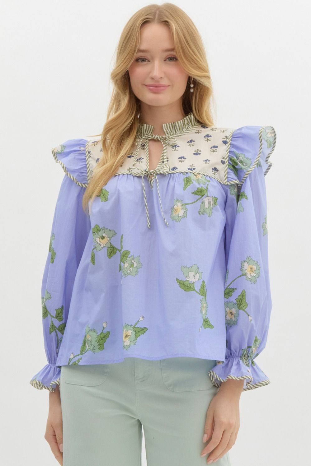Entro Blue Top