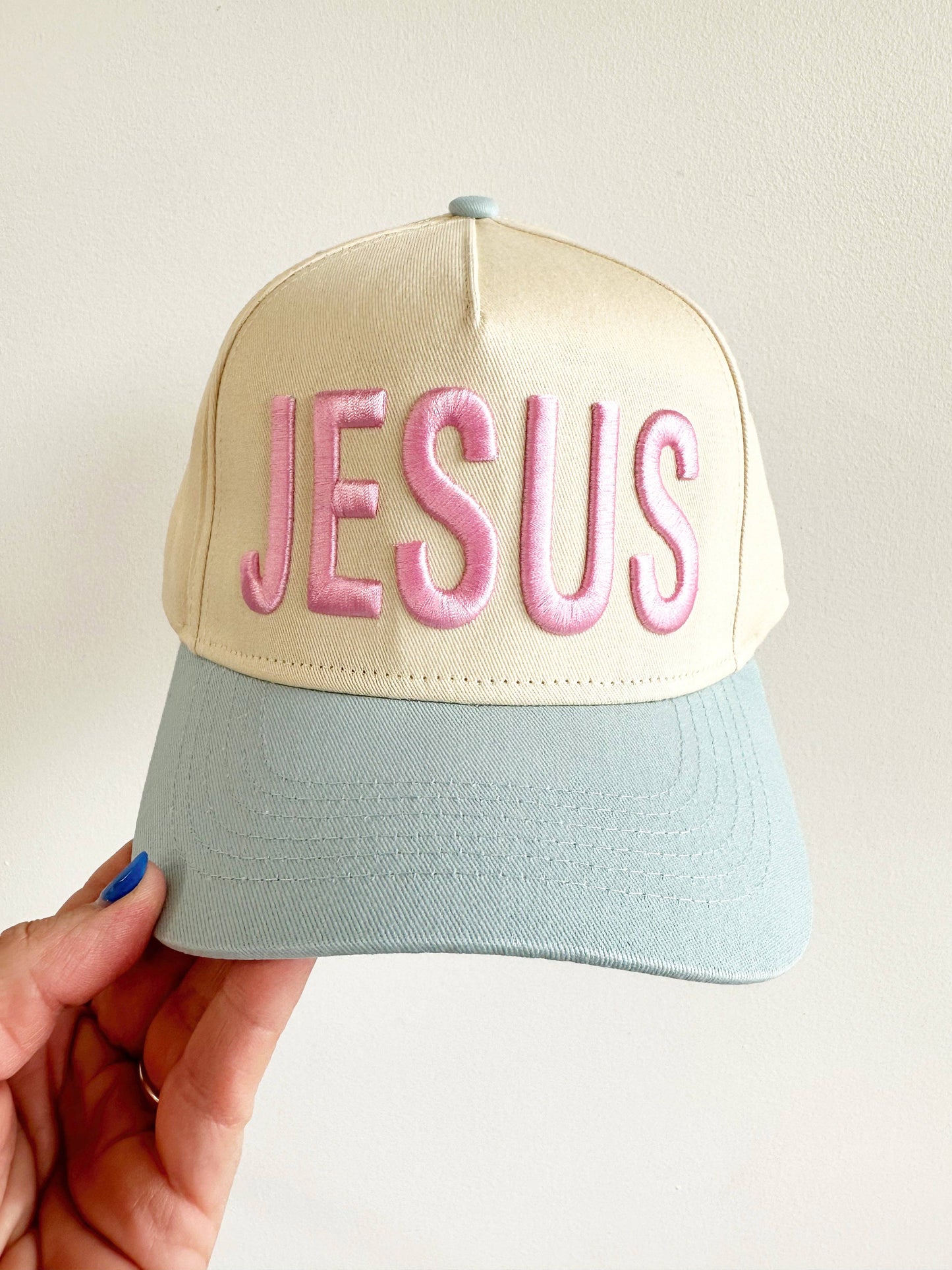 Social Statement JESUS Vintage Trucker Hat