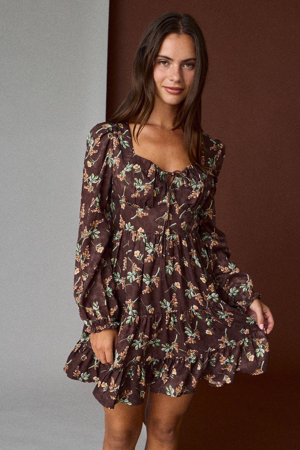 Papermoon FLORAL MINI DRESS