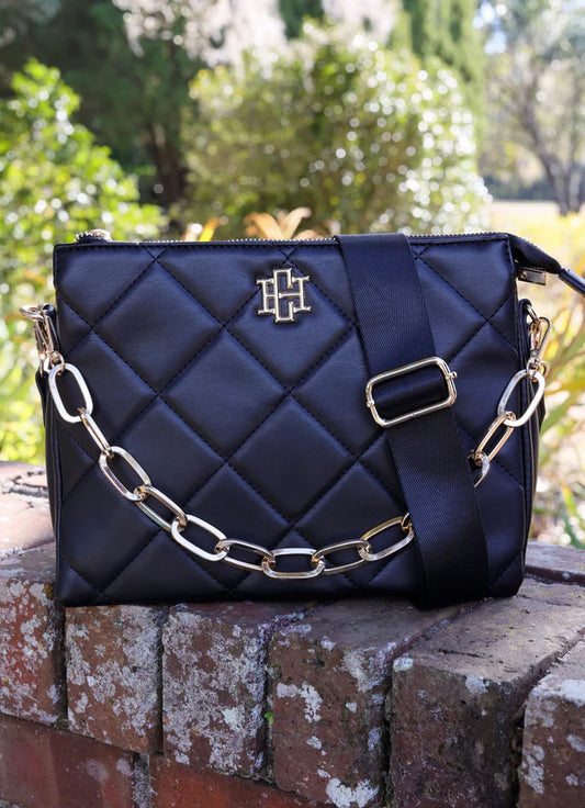 Carolina Hill Ariana Crossbody - Black