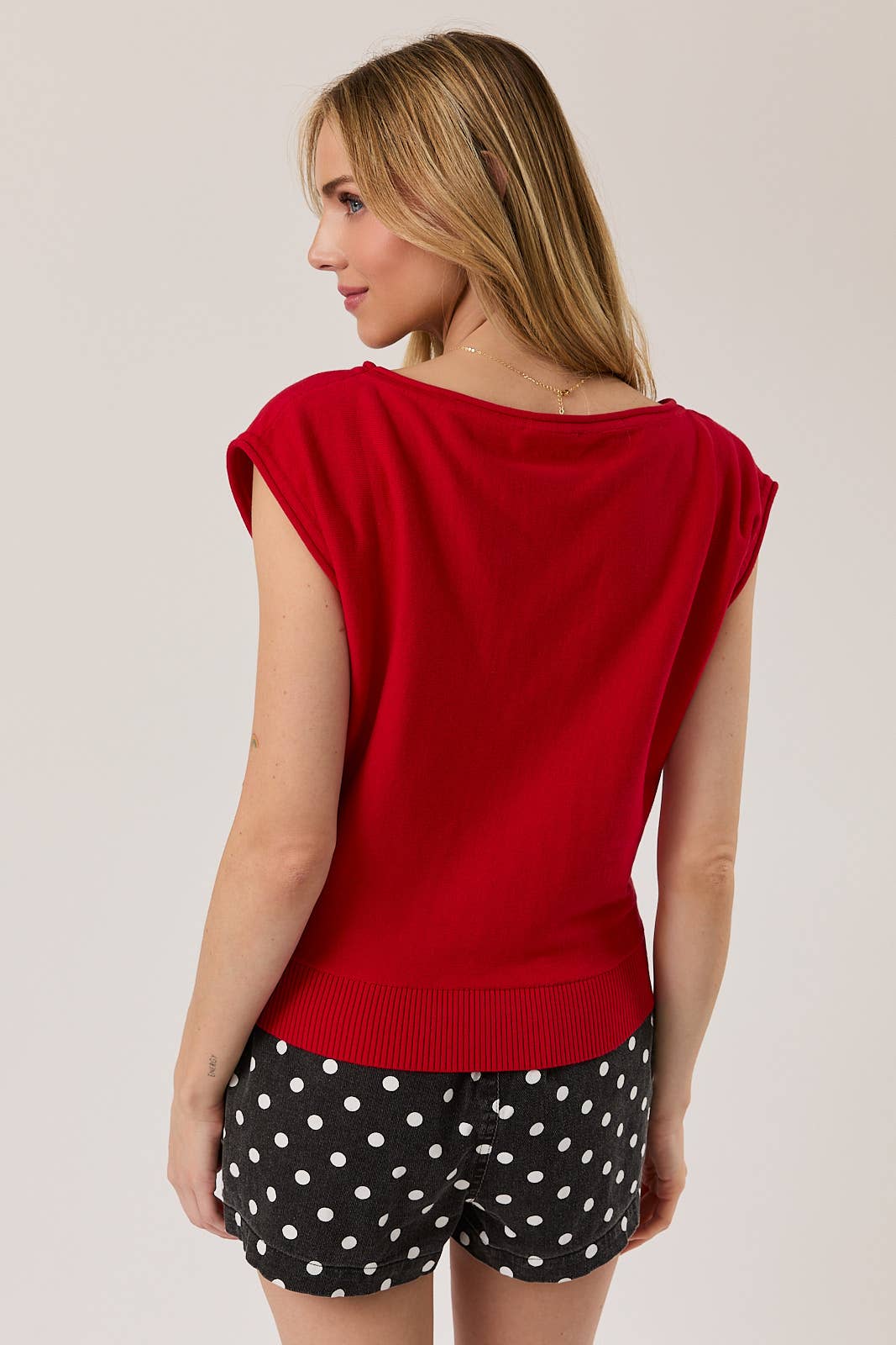 Sunday Edition Boat Neck Knit Top