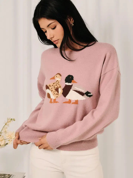 Sunday Edition Lavender Mallard Sweatshirt