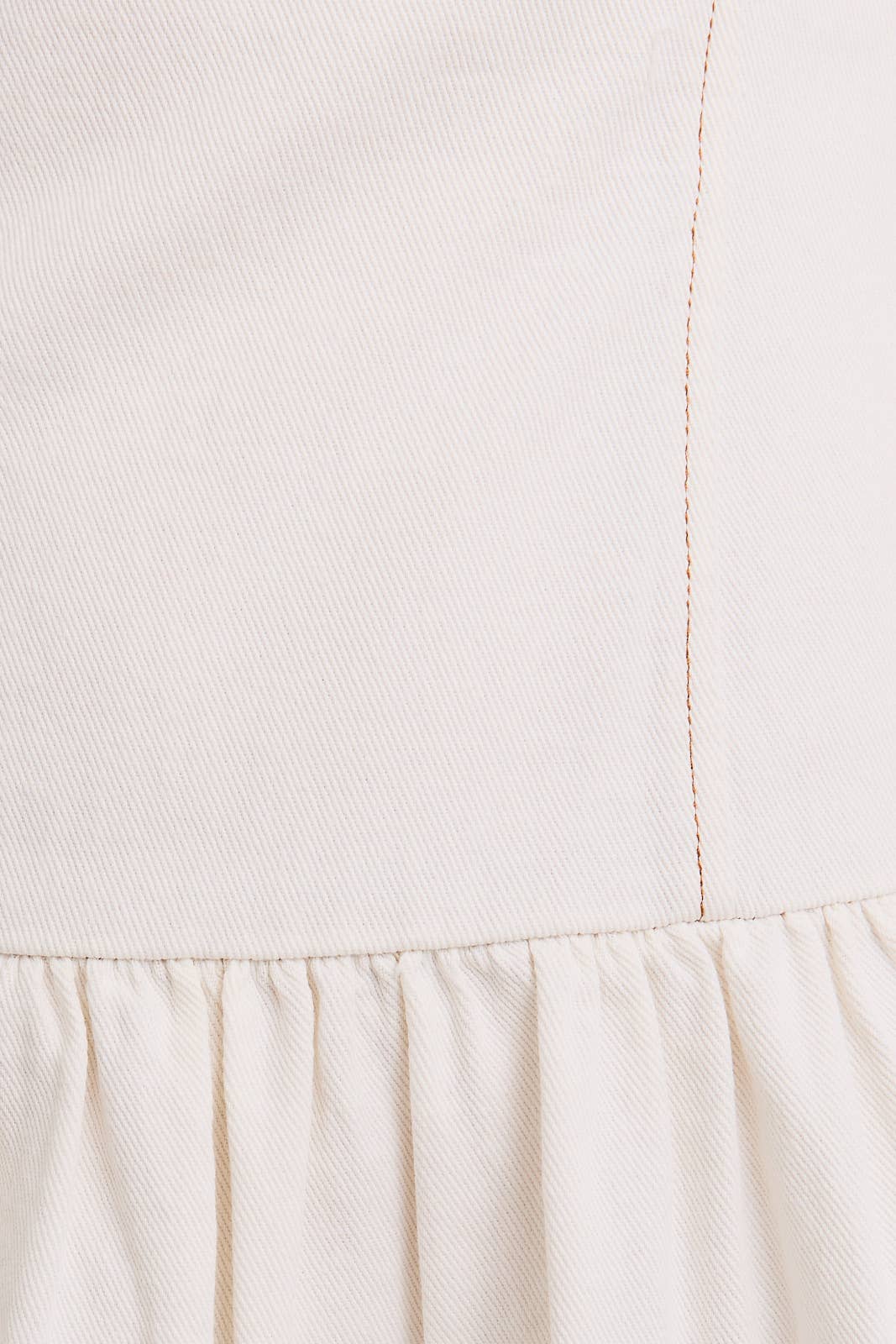 Le Lis Boat Neck Low Waist Dress White