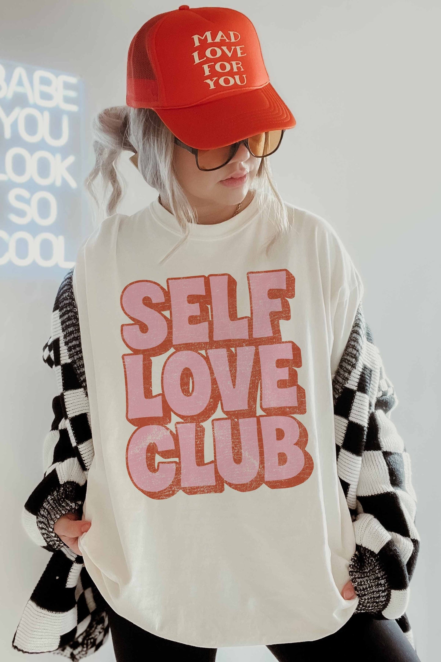Self Love Club Tee - Ivory