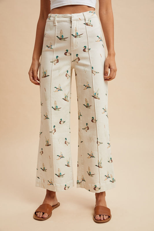 Anniewear Ivory Mallard Pants