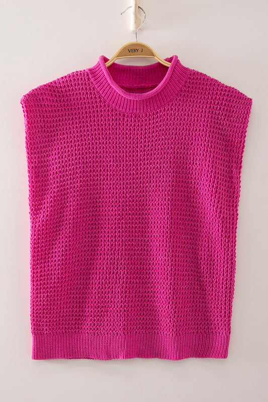 Very J Hot Pink Vest (12W3848N)