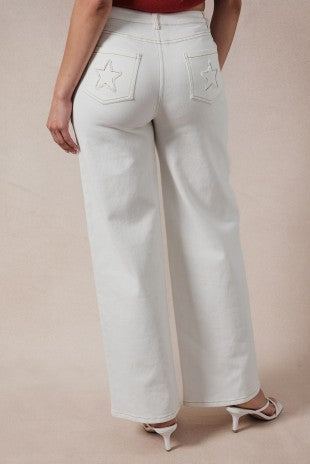 Sunday Edition Off White Star Denim Jeans