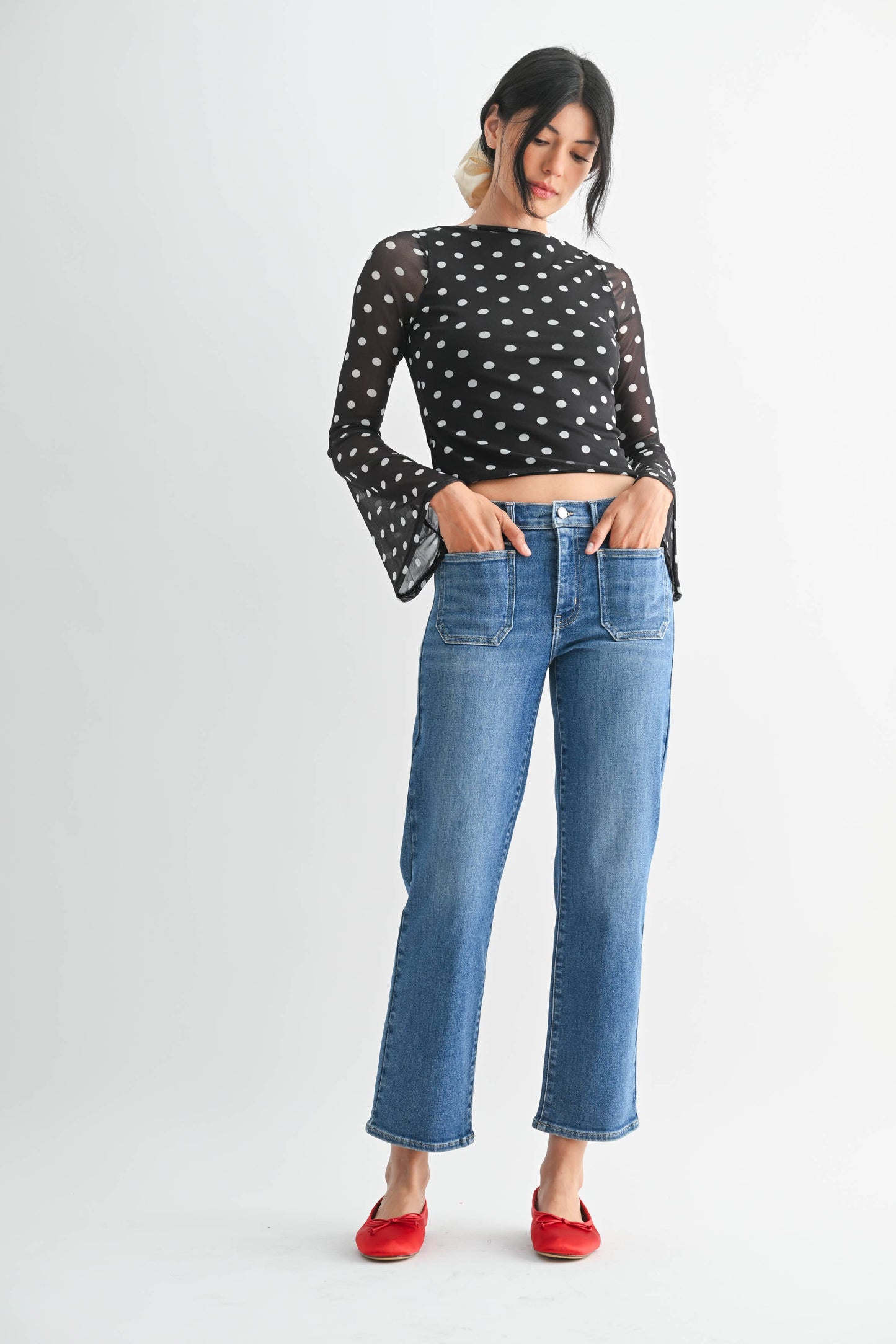 BP501JP - MED - Petite Straight