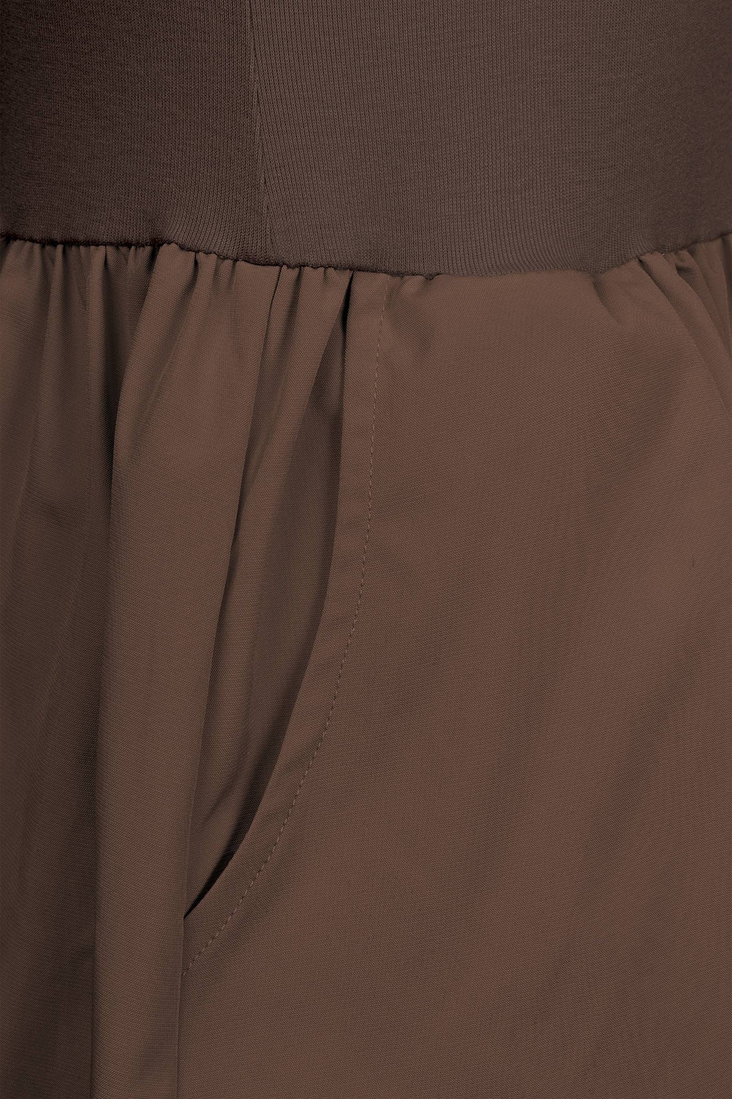 Sleeveless Neck Midi Dress