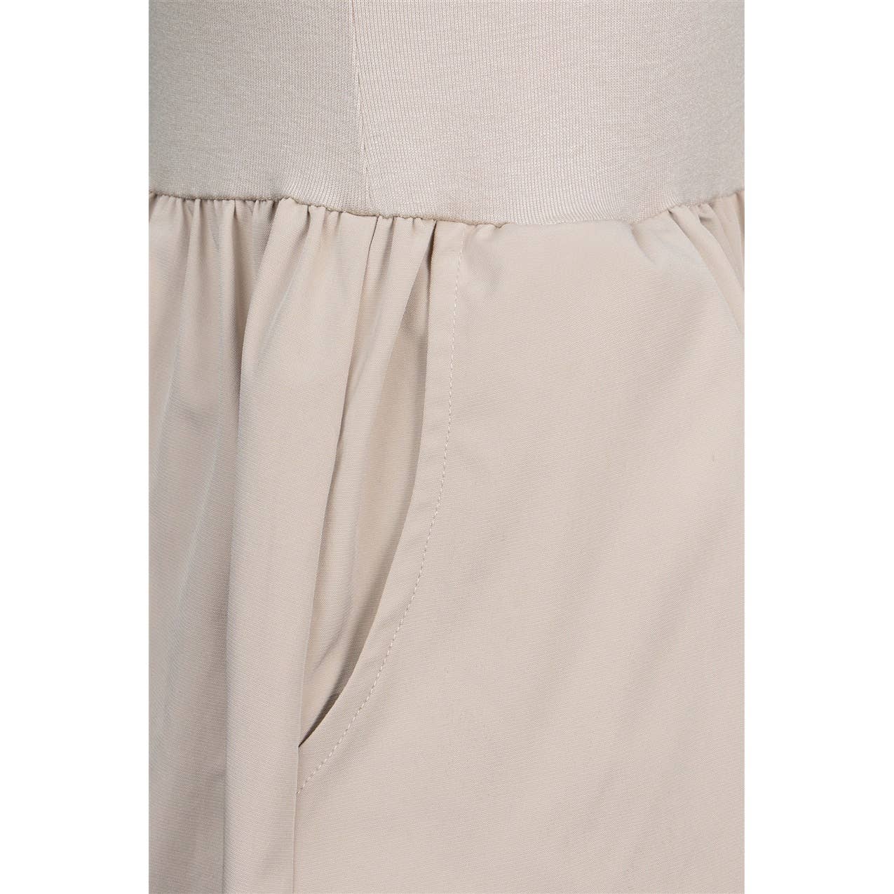 Sleeveless Neck Midi Dress