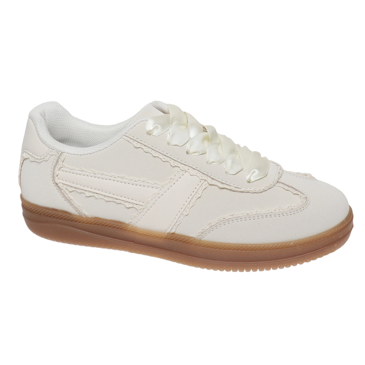 Pierre Dumas Outwards Cream Sneaker