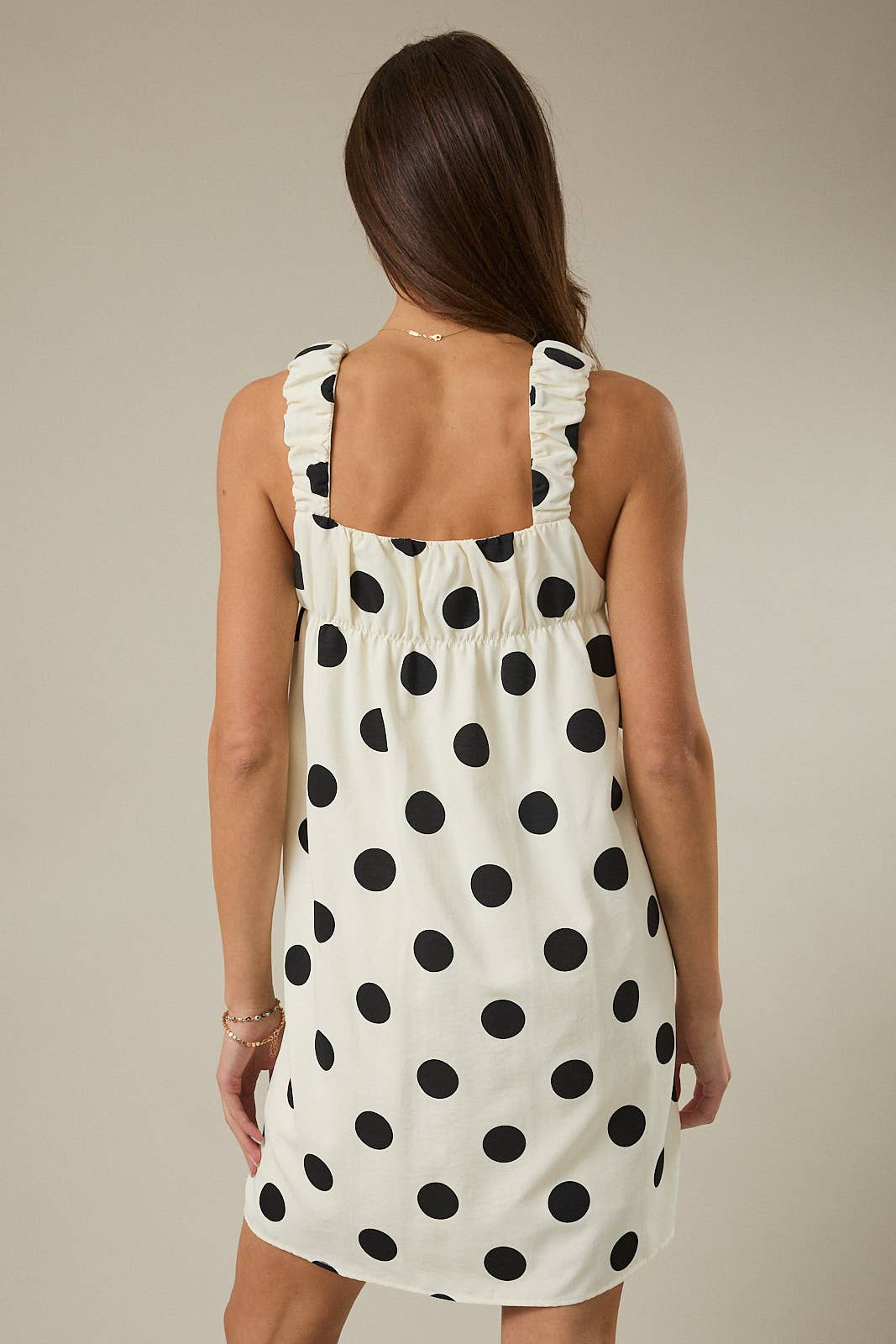 Sunday Edition Polka Dot Mini Dress