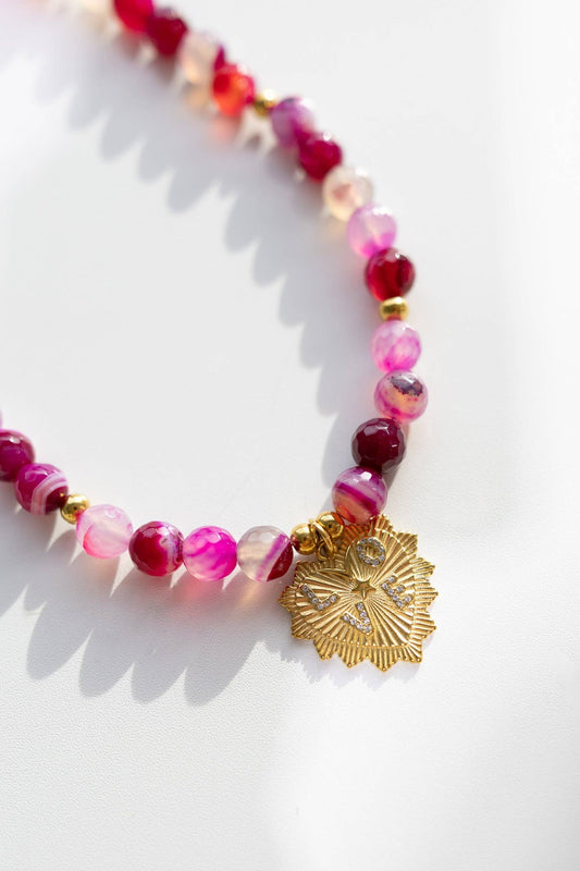 Pinky Promise Beaded Necklace