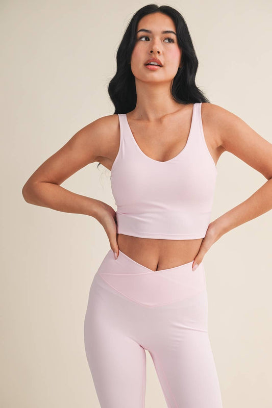 Kimberly C Aligned Performance Cropped Tank Top