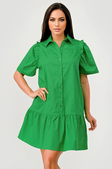 Pixie & Ivy Green Dress