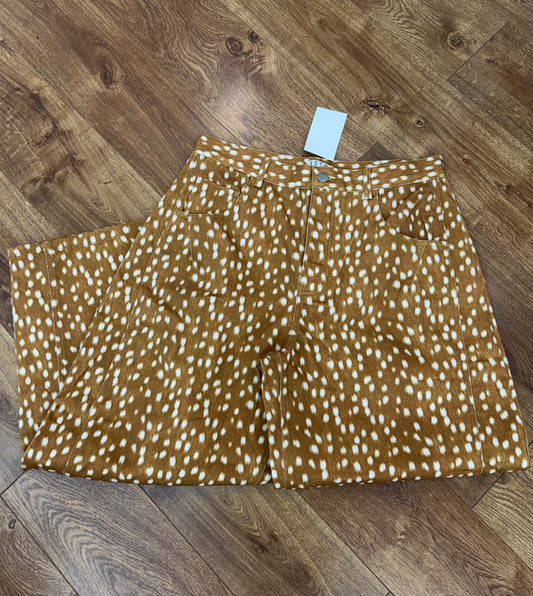 Pretty Follies Fawn Printed Pants (CP10398)