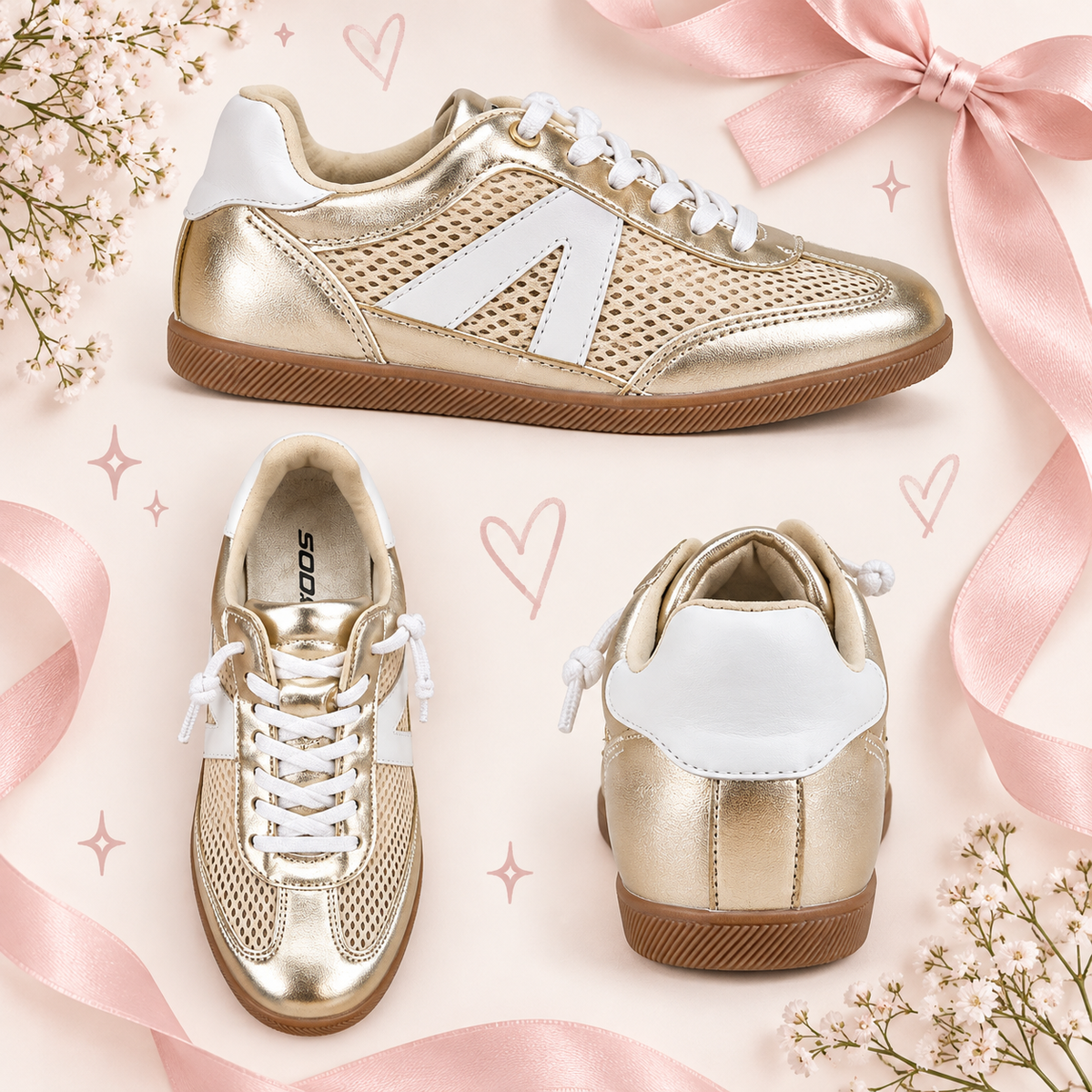 Gold Sneaker