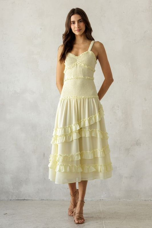 Storia Yellow Dress