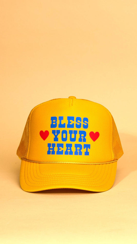 Ascot + Hart Bless Your Heart Trucker Hat