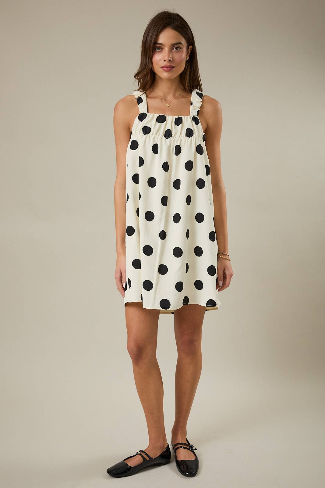 Sunday Edition Polka Dot Mini Dress