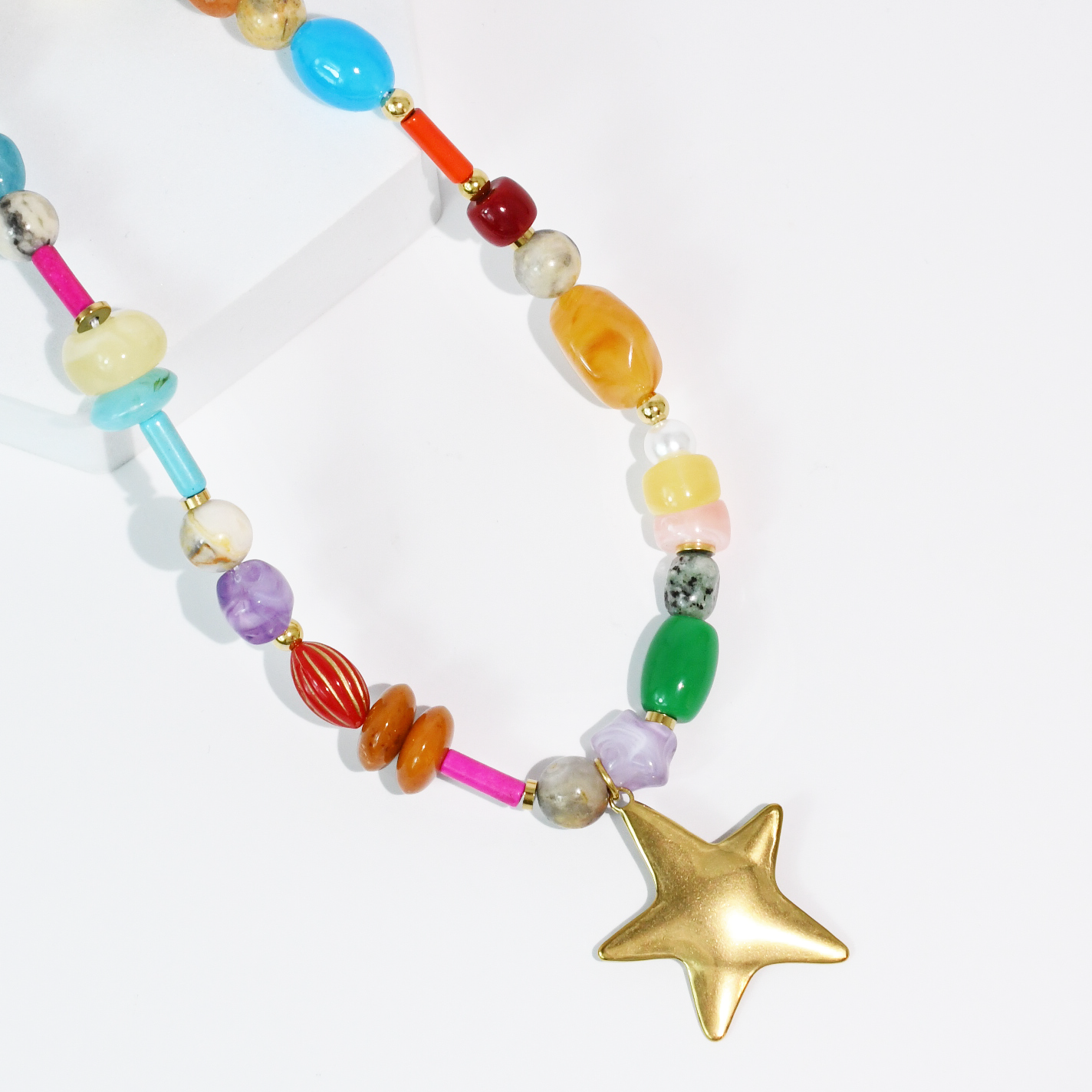 Treasure Jewels Glow Girl Star Necklace