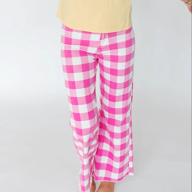 Poppy & Pine Cottoncandy Gingham Denim