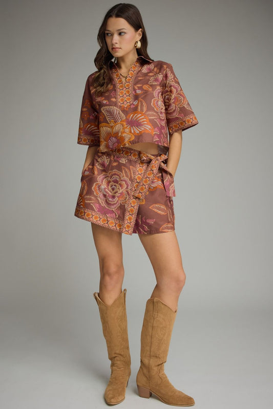 Entro TerraCotta Skort Set (August)