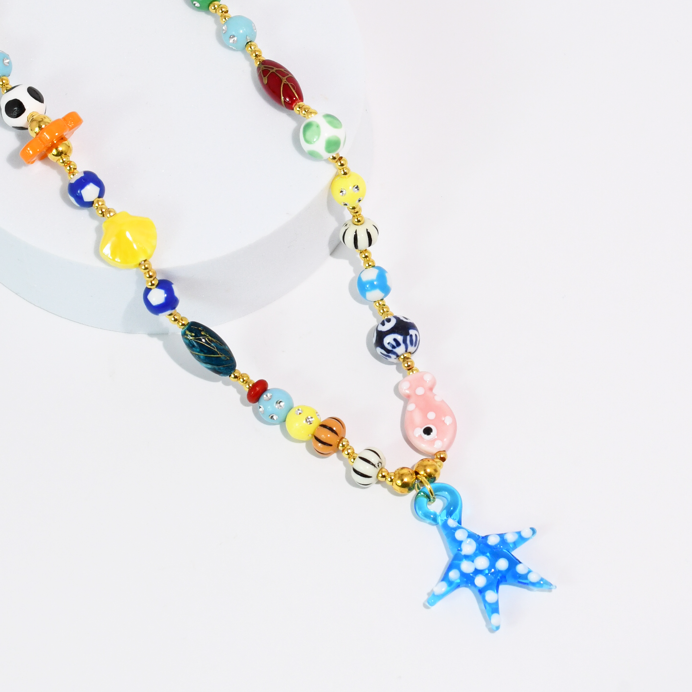 Treasure Jewels Happy Little Starfish Necklace