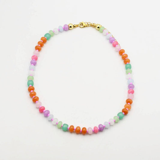 Treasure Jewels Pastel Gemstone Necklace