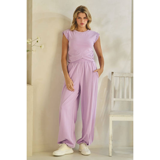 Veveret Lilac Sky Drift Lounge Set