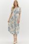 Entro Blue and White Dress